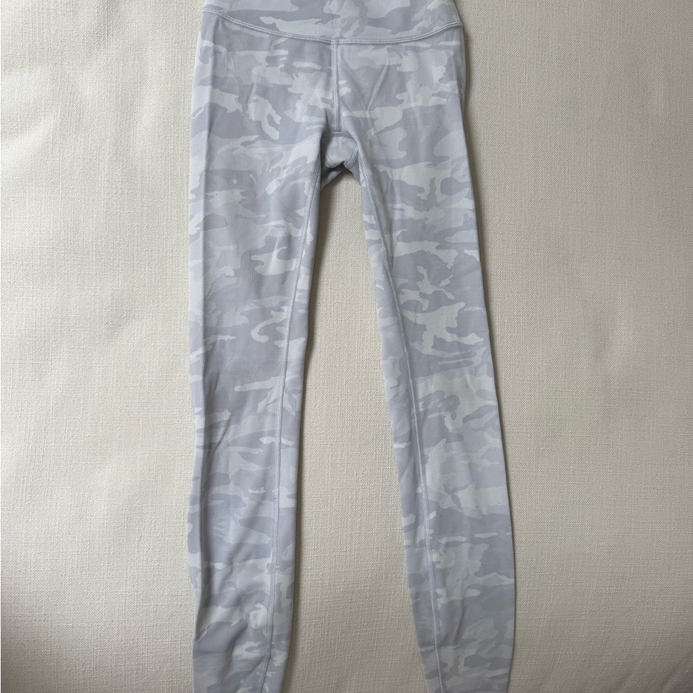 White Camo lululemon align high rise pant 28” Leggings
